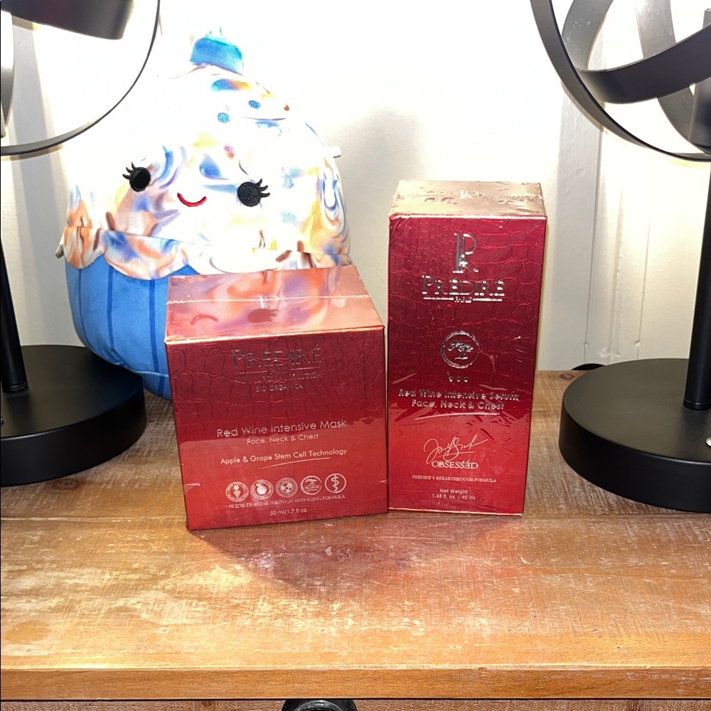 Prédiré Red Wine Intensive Cream and Mask Set